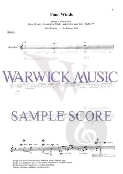 Four Winds von Philip Wilby 