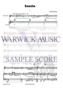 Sonata von Peter Thorne 