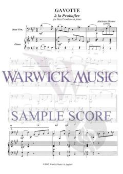 Gavotte von Abraham Aharoni 