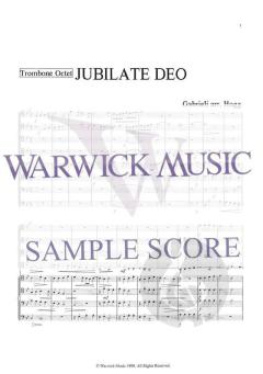 Jubilate Deo von Giovanni Gabrieli 