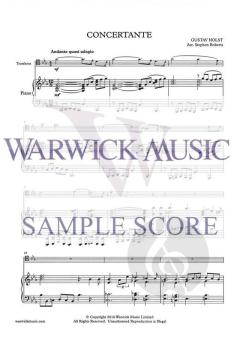 Concertante von Gustav Holst 