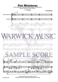 Five Miniatures von Doug Bristol 