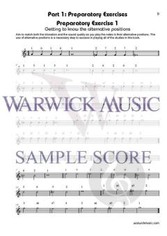 Melodic Studies on Trombone Technique Treble Clef von Adrian Taylor 