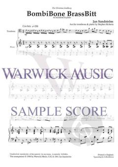 Bombibone Brassbitt von Jan Sandström 