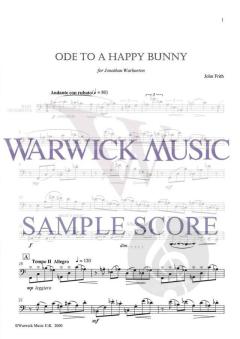 Ode to a Happy Bunny von John Frith 