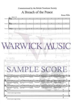 A Breach of the Peace von Simon Wills 