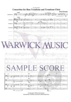 Concertino von Eric Ewazen 