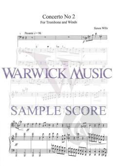 Trombone Concerto No. 2 von Simon Wills 