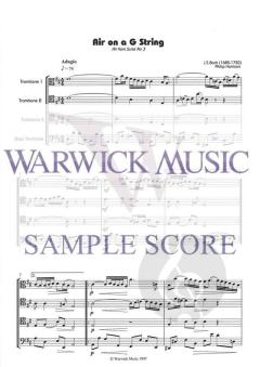 Air on the G String von Johann Sebastian Bach 