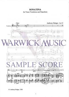 Sonatina von Alan Hedges 