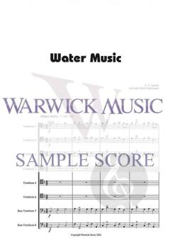 Hornpipe from the Water Music von George Frederic Handel 