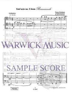 Entr'acte No. 3 from Rosamunde von Franz Schubert 