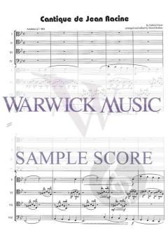 Cantique de Jean Racine von Gabriel Fauré 