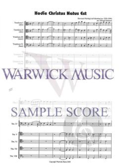Hodie Christus Natus Est von Giovanni Pierluigi da Palestrina 