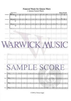 Funeral Music for Queen Mary von Henry Purcell 