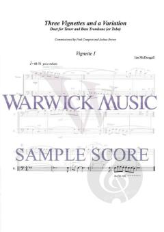 3 Vignettes and A Variation von Ian McDougall 