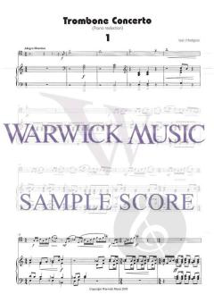 Trombone Concerto von Hodgson 
