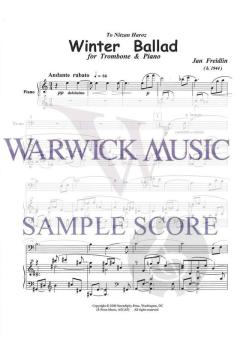 Winter Ballad von Jan Freidlin 