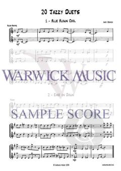 20 Jazzy Duets von Andrew Derrick 