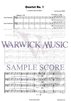 Quartet No. 1 von Cyrus Reynolds 