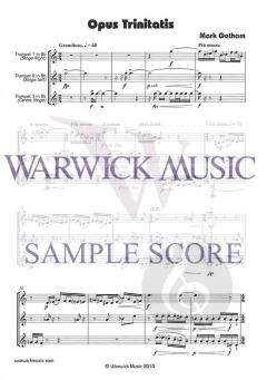 Opus Trinitatis von Mark Gotham 