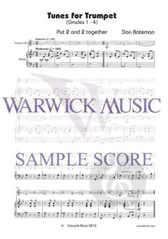 Tunes for Trumpet (Grades 1 -4) von Don Bateman 
