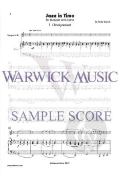 Jazz in time Trumpet and Piano von Andrew Derrick 