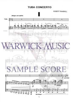 Tuba Concerto von Robert Ramskill 