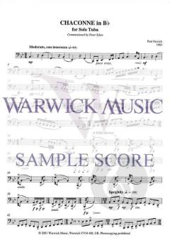 Chaccone von Paul Sarcich 