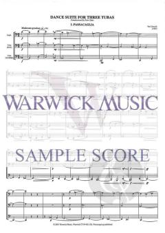 Dance Suite for 3 Tubas von Paul Sarcich 