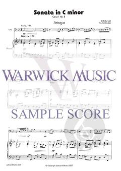 Sonata in C Min. von Georg Friedrich Händel 