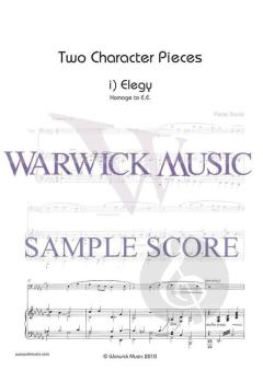 2 Character Pieces von Peter Davis 