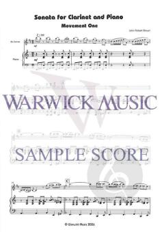 Sonata von John Robert Brown 