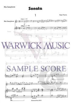 Sonata von Peter Thorne 