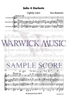 Suite 4 Clarinets von Don Bateman 
