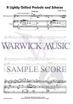 A Lightly Chilled Prelude and Scherzo von Peter Thorne 