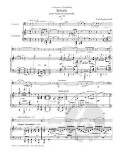 Werke für Violoncello und Klavier von Sergei Rachmaninow 