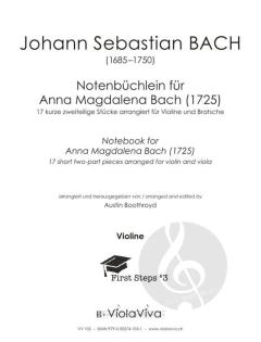 Notenbüchlein für Anna Magdalena Bach von Johann Sebastian Bach 