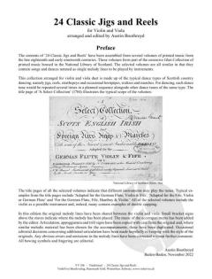 24 Classic Jigs and Reels 