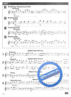 Skill Builders for Flute Book 2 von Andrew Balent 