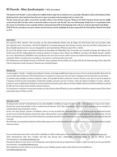 El Duende von Marc Jeanbourquin 