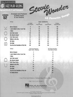 Jazz Play-Along Vol. 52: Stevie Wonder im Alle Noten Shop kaufen