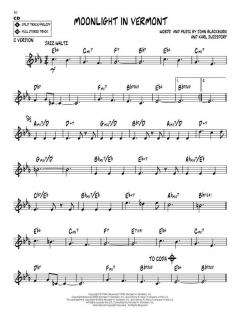 Jazz Play-Along Vol. 54: Moonlight In Vermont im Alle Noten Shop kaufen