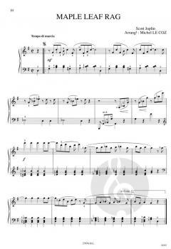 Original Piano Ragtime von Michel Le Coz 