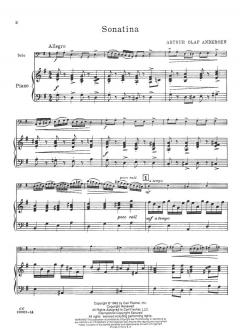 Sonatina von Arthur Olaf Andersen 