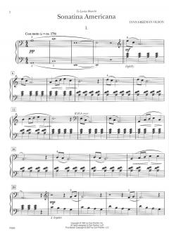 Sonatina Americana von Lynn Freeman Olson 