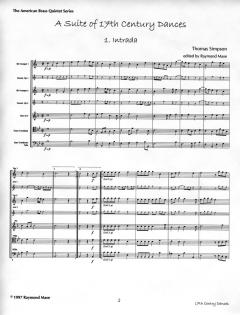 A Suite Of 17th Century Dances 