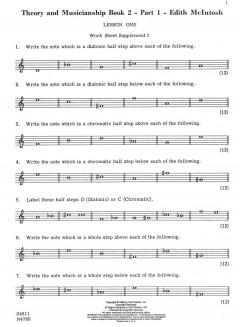 Supplementary Work Sheets Bk 2 #1 von Edith McIntosh 