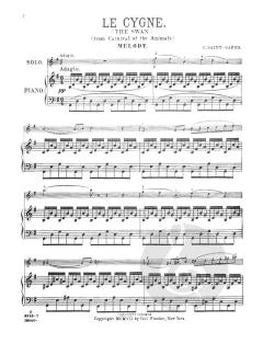 Der Schwan von Camille Saint-Saëns 