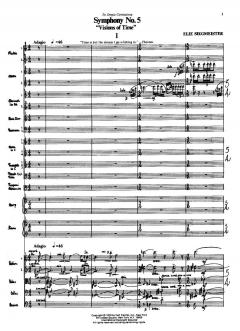 Symphony #5 von Elie Siegmeister 